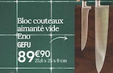 Bloc couteaux aimanté vide Eno - GEFU dans le catalogue Ambiance & Styles