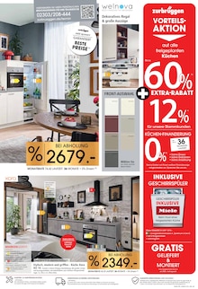 Kühlschrank im Zurbrüggen Prospekt "Küchen für Ihr Zuhause" mit 18 Seiten (Warendorf)