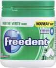 Chewing-gum sans sucre menthe verte - Freedent dans le catalogue Monoprix
