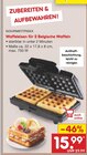 Aktuelles Waffeleisen für 2 Belgische Waffeln Angebot bei Netto Marken-Discount in Düsseldorf ab 15,99 €