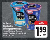 High Protein Pudding oder Milchreis von Dr. Oetker im aktuellen E center Prospekt für 1,99 €