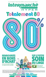 Prospectus Intermarché à Chalon-sur-Saône, "Totalement 80 80%", 40 pages, 27/12/2024 - 05/01/2025