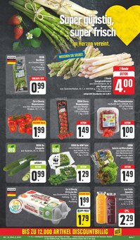 Spargel im EDEKA Prospekt "Wir lieben Lebensmittel!" mit 24 Seiten (Chemnitz)
