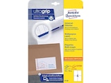 6120 Universaletiketten 105 x 148 mm A4 120 Etiketten / 30 Bogen im MediaMarkt Saturn Prospekt 6120 Universaletiketten 105 x 148 mm A4 120 Etiketten / 30 Bogen von AVERY ZWECKFORM im aktuellen MediaMarkt Saturn Prospekt für 15,99 €