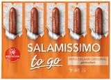 Salamissimo to go Mini-Salami Original Angebote von Wiltmann bei REWE Bornheim für 1,99 €
