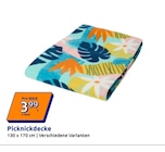 Picknickdecke im Action Prospekt Picknickdecke von im aktuellen Action Prospekt für 3,99 €