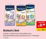 3in1 Angebote von Biokat's bei Das Futterhaus Wesel für 9,99 €