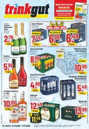 Trinkgut Prospekt: "Aktuelle Angebote", 10 Seiten, 12.01.2026 - 17.01.2026