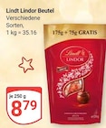 Lindor Beutel im Angebot bei GLOBUS in St. Ingbert Lindor Beutel Angebote von Lindt bei GLOBUS St. Ingbert für 8,79 €