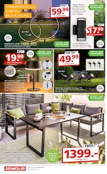 Gartenmöbel im aktuellen Segmüller Prospekt (Leverkusen) Gartenmöbel im Segmüller Prospekt "Gartenmöbel" mit 20 Seiten (Leverkusen)