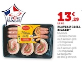 Plateau Grill - Bigard en promo à 13,29 € chez Hyper U Plateau Grill - Bigard dans le catalogue Hyper U