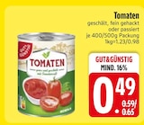 Tomaten Angebote bei EDEKA Heidenheim für 0,49 €