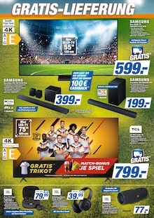 Fernseher im expert Prospekt "Top Angebote" mit 8 Seiten (Amberg)