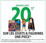 20% en Avantage Carte sur les jouets & figurines One Piece - One Piece - Intermarché Super à Lyon 20% en Avantage Carte sur les jouets & figurines One Piece - One Piece en promo chez Intermarché Super Lyon