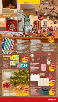 Weihnachtsdeko im Penny Prospekt "Wer günstig will, muss Penny." mit 40 Seiten (Bergisch Gladbach)