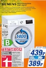 Aktuelles Waschmaschine WM14N297 Angebot bei expert in Neustadt (Rübenberge) ab 389,00 €