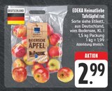 Aktuelle Äpfel Angebote bei EDEKA in Erlangen Aktuelles Heimatliebe Tafeläpfel rot Angebot bei EDEKA in Erlangen ab 2,99 €