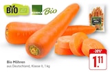 Bio Möhren bei EDEKA im Kröppen Prospekt für 1,11 €