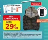 Gilet chauffant avec batterie à Rural Master dans Plufur