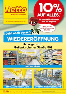 Aktueller Netto Marken-Discount Prospekt für Herzogenrath mit  Seiten