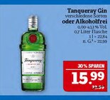 Tanqueray Gin im Angebot bei Marktkauf in Altenburg Tanqueray Gin Angebote von Tanqueray bei Marktkauf Altenburg für 15,99 €