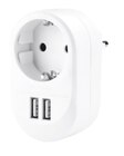 Prise électrique avec ports usb en promo chez Lidl Prise électrique avec ports usb dans le catalogue Lidl