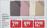 Supersoft-Spannbetttuch Angebote von Novitesse bei ALDI Nord Seevetal für 7,99 €
