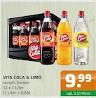 Cola oder Limo Angebote von Vita bei Getränke A-Z Prenzlau für 9,99 €