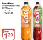 Eistee Pfirsich im Angebot bei GLOBUS in Pirmasens Eistee Pfirsich Angebote von Rauch bei GLOBUS Pirmasens für 1,29 €