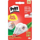 Pritt - Pack de 2 Mini correcteurs - 4,2mm x 7m à Bureau Vallée dans Évergnicourt