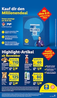 Pilze im aktuellen Lidl Prospekt (Hannover) Pilze im Lidl Prospekt "LIDL LOHNT SICH" mit 75 Seiten (Hannover)