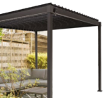 Pergola mit Lamellendach im Angebot bei Hornbach in Reutlingen Pergola mit Lamellendach Angebote bei Hornbach Reutlingen für 699,00 €