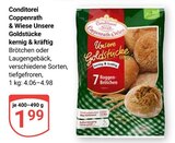 Aktuelles Unsere Goldstücke kernig & kräftig Brötchen Angebot bei GLOBUS in Erlangen ab 1,99 €