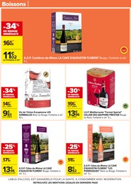 Prix et réduction Côtes Du Rhône dans le prospectus Carrefour en cours Offre Côtes Du Rhône dans le catalogue Carrefour du moment à la page 60