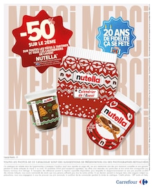 Prospectus Carrefour de la semaine "20 ANS DE FIDÉLITÉ ÇA SE FÊTE" avec 2 pages, valide du 05/11/2024 au 18/11/2024 pour Saint-Martin-des-Champs et alentours