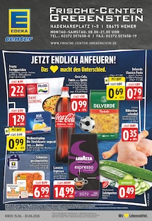 Coca Cola im E center Prospekt "Aktuelle Angebote" mit 29 Seiten (Hemer)