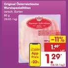 Original Österreichische Wurstspezialitäten im Angebot bei Netto Marken-Discount in Beckum Original Österreichische Wurstspezialitäten Angebote bei Netto Marken-Discount Beckum für 1,29 €
