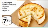 Aktuelles Apfel-Mandel-Käsekuchen Angebot bei GLOBUS in Saarbrücken ab 7,25 €