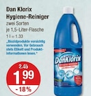 Hygiene-Reiniger von Dan Klorix im aktuellen V-Markt Prospekt für 1,99 €