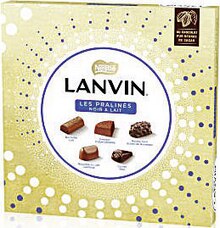 Casino Supermarchés Châtenay-Malabry - Assortiment Les Pralinés Noir & Lait Lanvin Promo Assortiment Les Pralinés Noir & Lait Lanvin dans le catalogue Casino Supermarchés "Le mois Casino magic !!" à Châtenay-Malabry