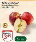 Aktuelles Tafeläpfel Gala Royal Angebot bei GLOBUS in Erfurt ab 3,49 €