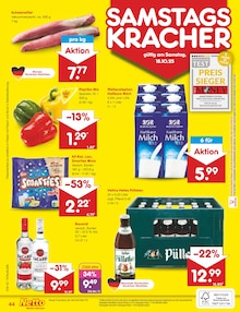 Milch im aktuellen Netto Marken-Discount Prospekt (Neuss) Milch im Netto Marken-Discount Prospekt "Aktuelle Angebote" mit 60 Seiten (Neuss)