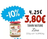 Tahin Nature - Lima - Naturalia Tahin Nature - Lima à 3,80 € dans le catalogue Naturalia