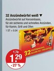 32 Anzündwürfel weiß von Favorit im aktuellen V-Markt Prospekt für 1,29 €
