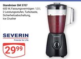 Standmixer SM 3707 im Angebot bei GLOBUS in Herne Standmixer SM 3707 Angebote von Severin bei GLOBUS Herne für 29,99 €