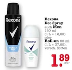 Aktuelles Deo Spray oder Roll-on Angebot bei E center in Frankfurt (Main) ab 1,89 €