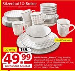 Tafel Service im Segmüller Prospekt Kombi-Service 'Mantsa' von Ritzenhoff & Breker im aktuellen Segmüller Prospekt für 49,99 €