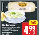 Käse-Lauchsuppe im Angebot bei EDEKA in Berlin Käse-Lauchsuppe Angebote bei EDEKA Berlin für 4,99 €