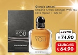 Emporio Armani Stronger With You EdTS Herren von Giorgio Armani im aktuellen Travel FREE Prospekt für 64,90 €