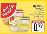 Zitronat im EDEKA Prospekt Zitronat von GUT&GÜNSTIG im aktuellen EDEKA Prospekt für 0,79 €